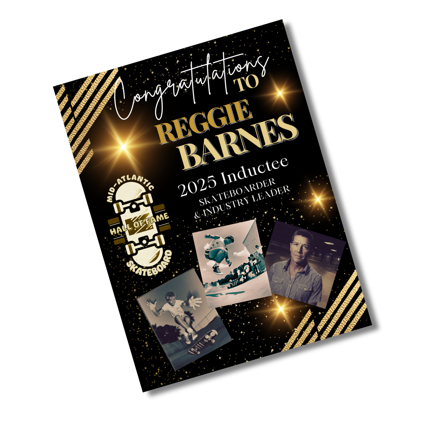 Skateboard Hall of Fame 2025 Inductee Posters 18"x24"