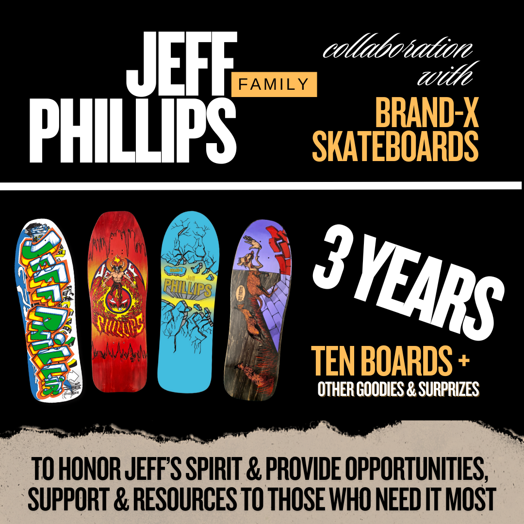 WAFFLE EVENT TICKET: Jeff Phillips Gundam Limited-Edition, HAND-PAINTED Deck (1 of 5)