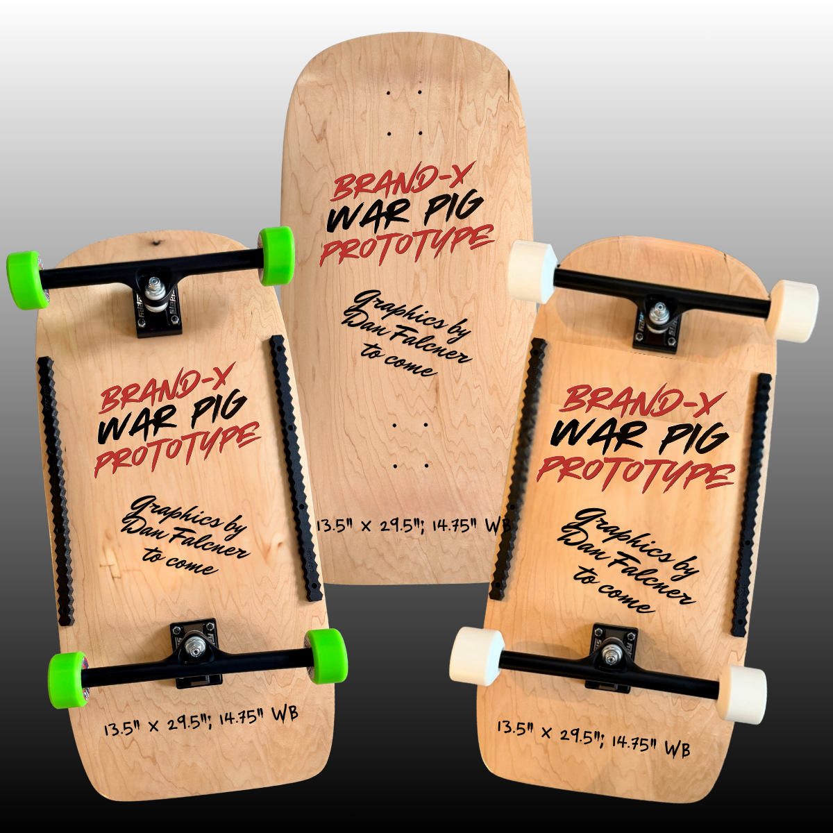 WAFFLE EVENT TICKET: Brand-X-WAR PIG Deck (1 of 50)