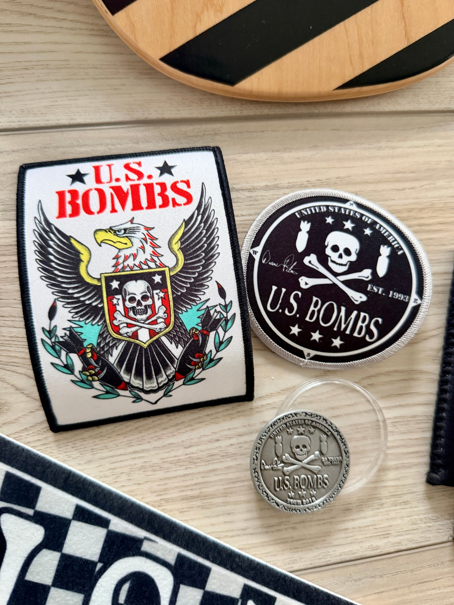 WAFFLE EVENT TICKET: Duane Peters / US Bombs ULTIMATE FAN PACK