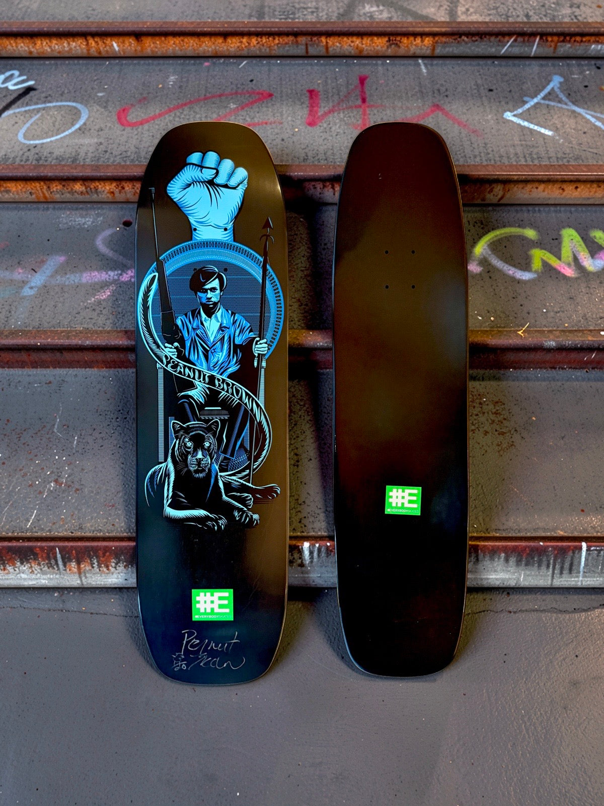 WAFFLE EVENT TICKET: Ned “PEANUT” Brown AUTOGRAPHED Deck