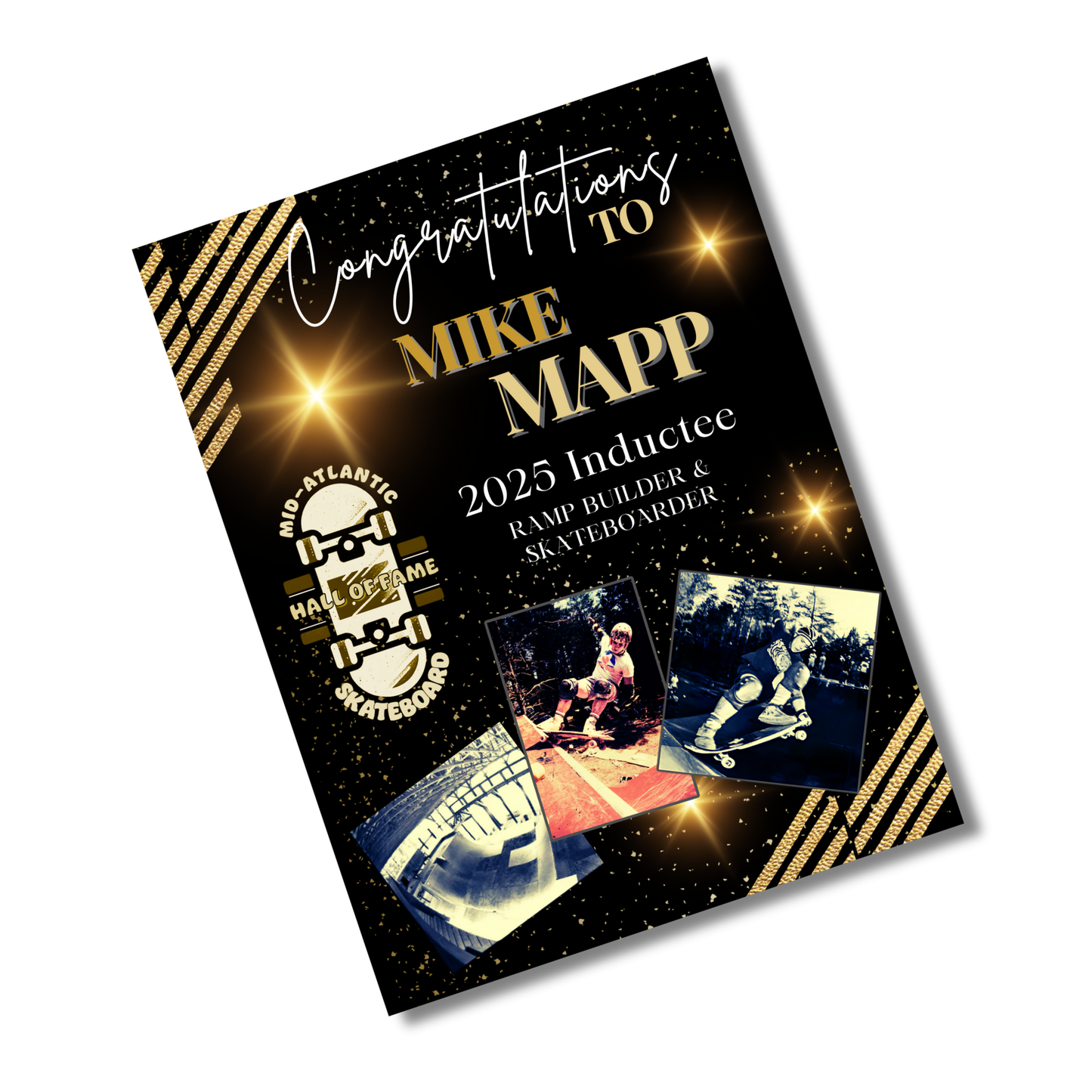 Skateboard Hall of Fame 2025 Inductee Posters 18"x24"