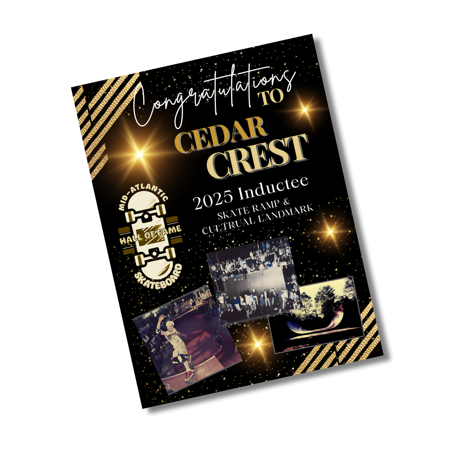 Skateboard Hall of Fame 2025 Inductee Posters 18"x24"