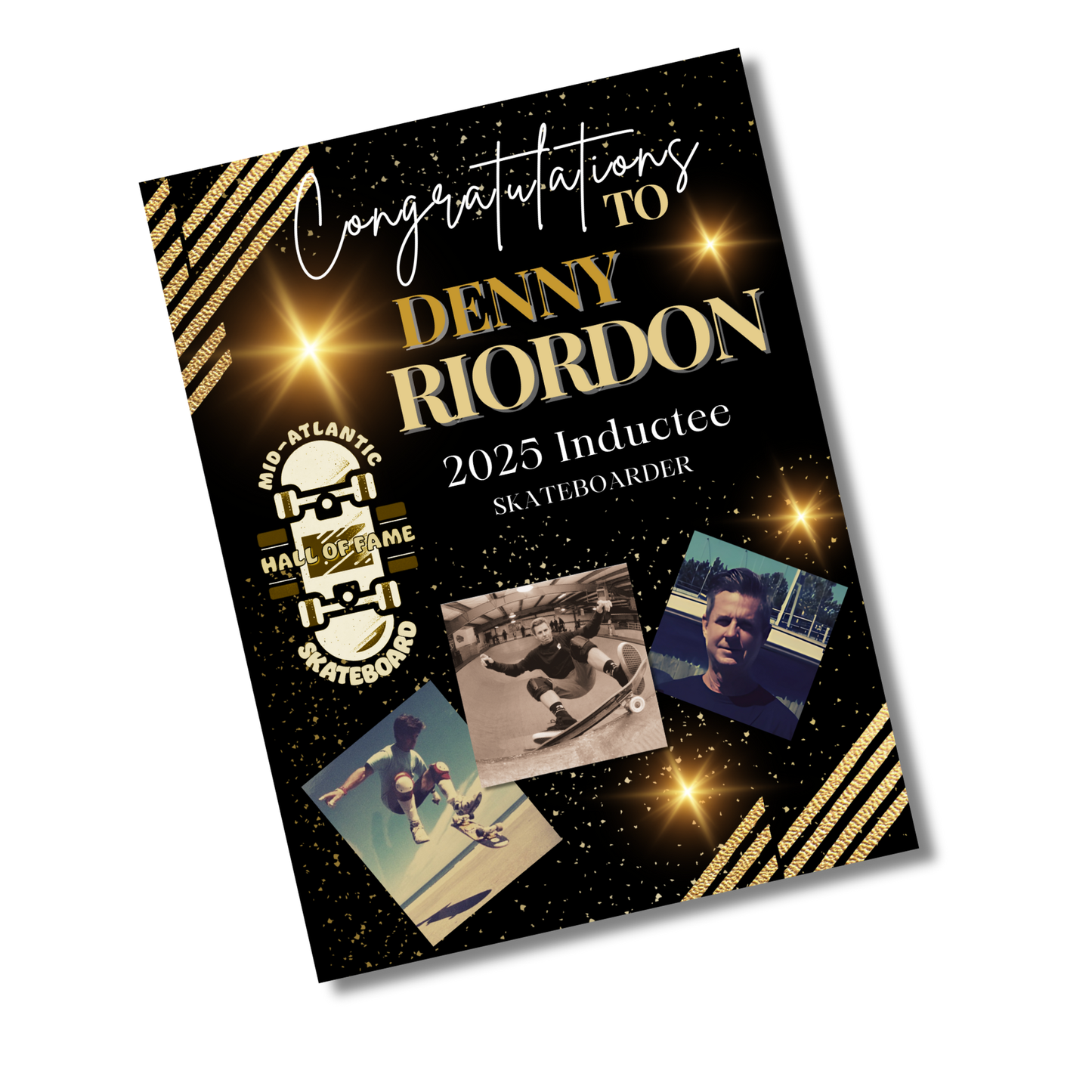 Skateboard Hall of Fame 2025 Inductee Posters 18"x24"