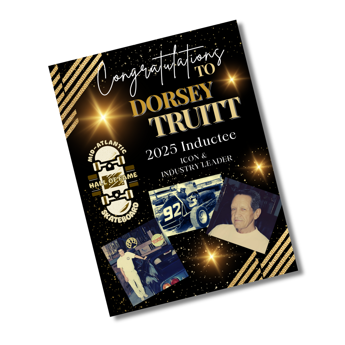 Skateboard Hall of Fame 2025 Inductee Posters 18"x24"