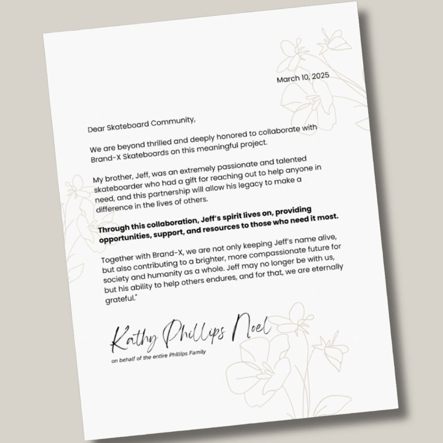 WAFFLE EVENT TICKET: Jeff Phillips ORIGINAL 1980s Sims Breakout Deck