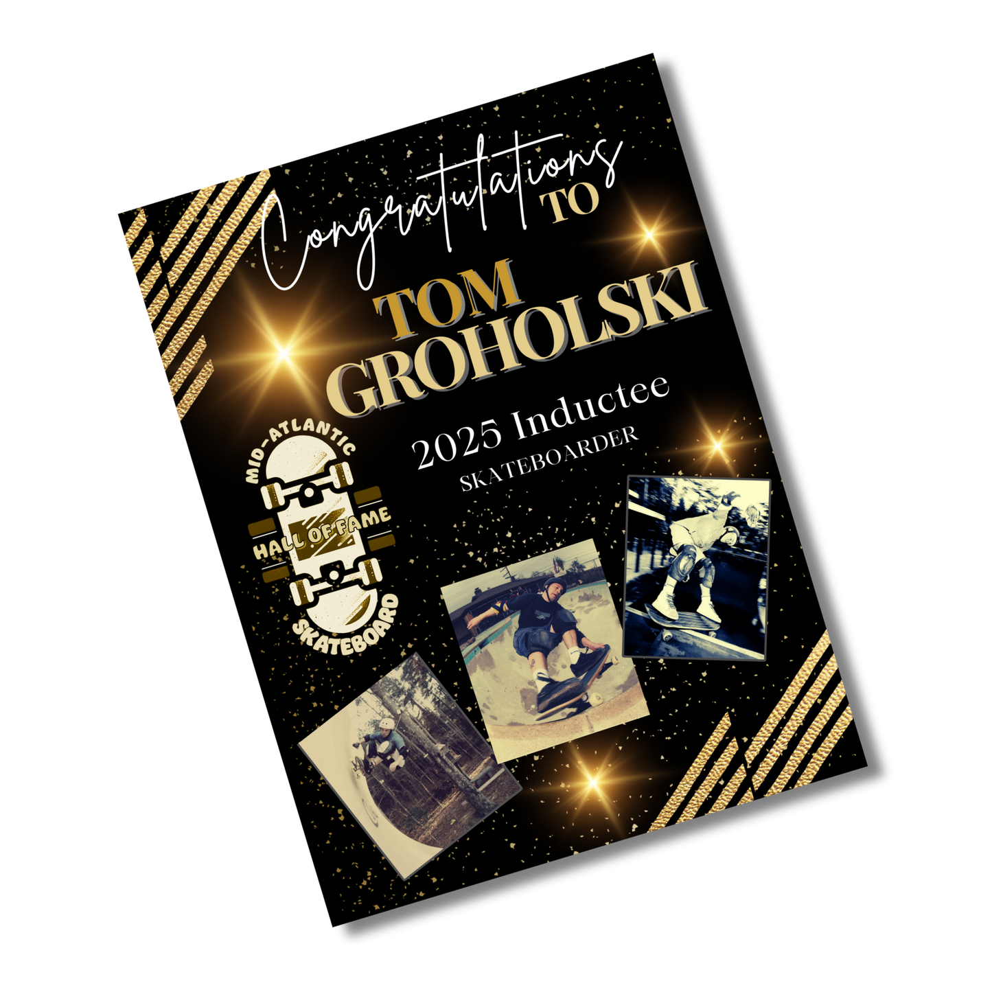 Skateboard Hall of Fame 2025 Inductee Posters 18"x24"