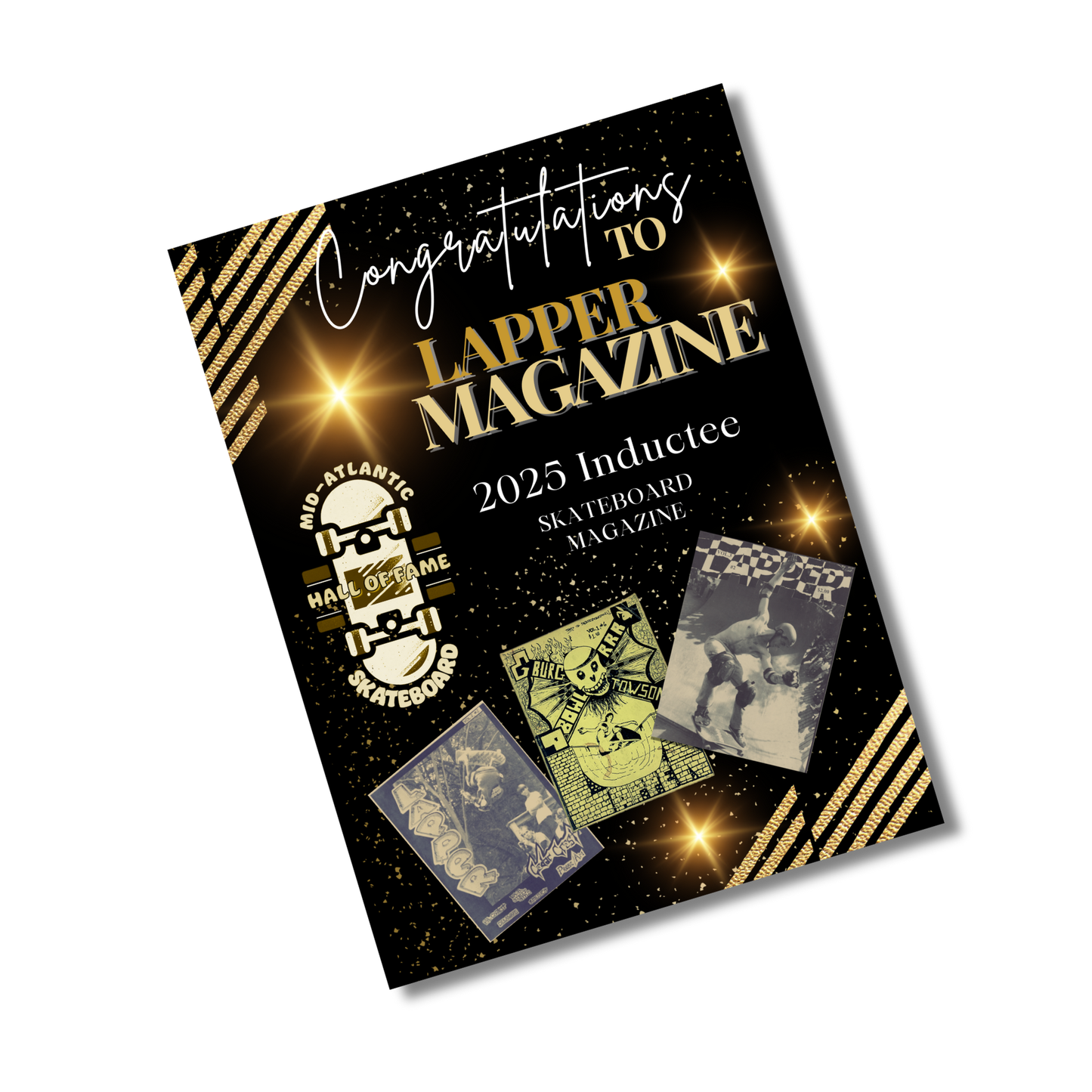 Skateboard Hall of Fame 2025 Inductee Posters 18"x24"