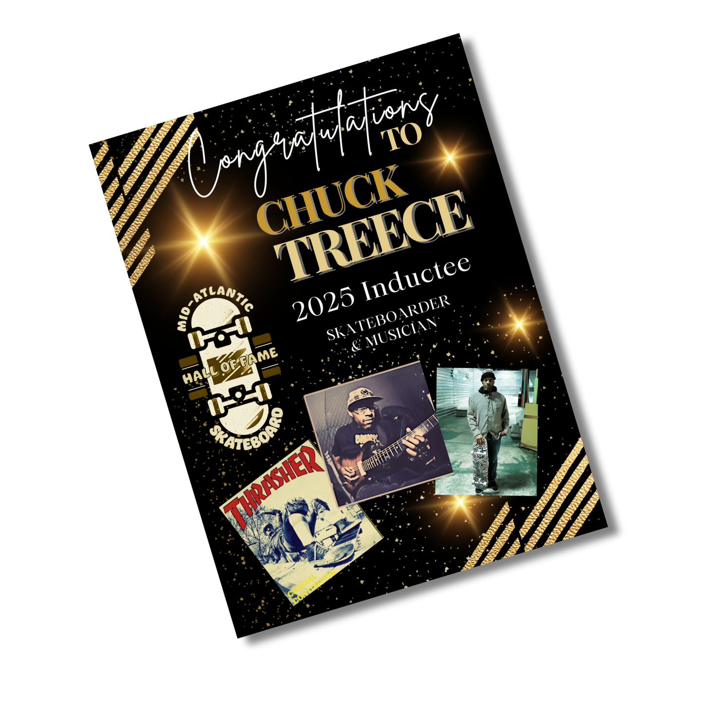 Skateboard Hall of Fame 2025 Inductee Posters 18"x24"