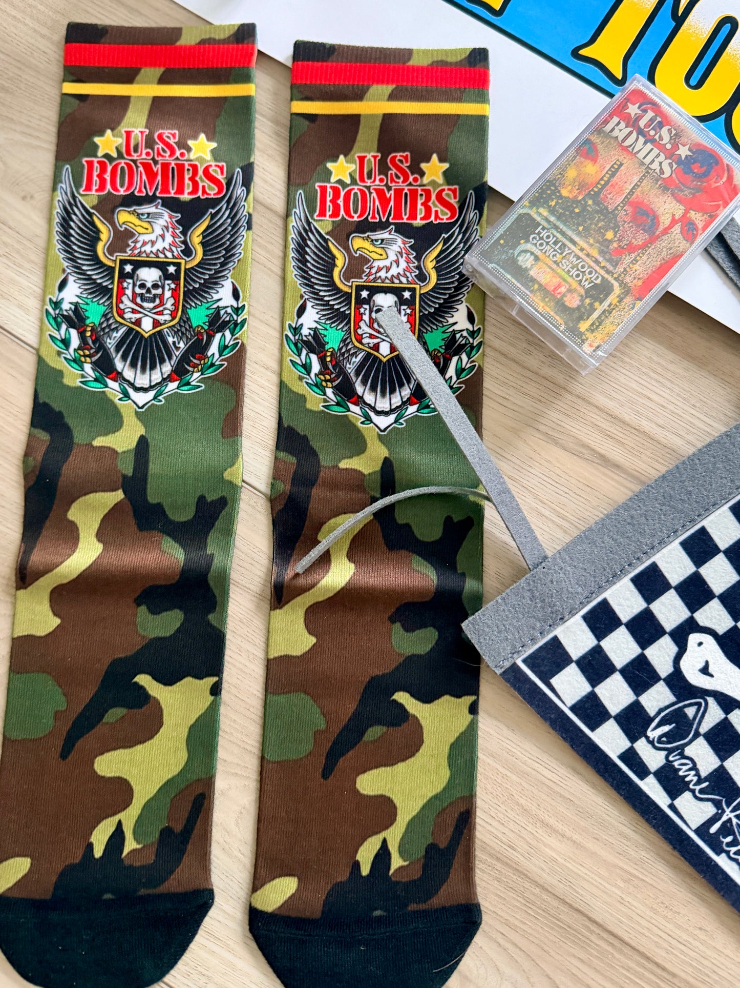 WAFFLE EVENT TICKET: Duane Peters / US Bombs ULTIMATE FAN PACK