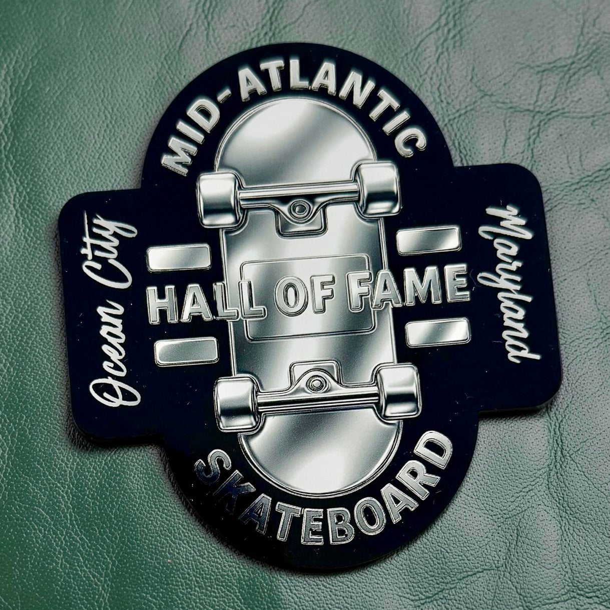Mid-Atlantic Skateboard Hall of Fame HOLOGRAPHIC Sticker 4”