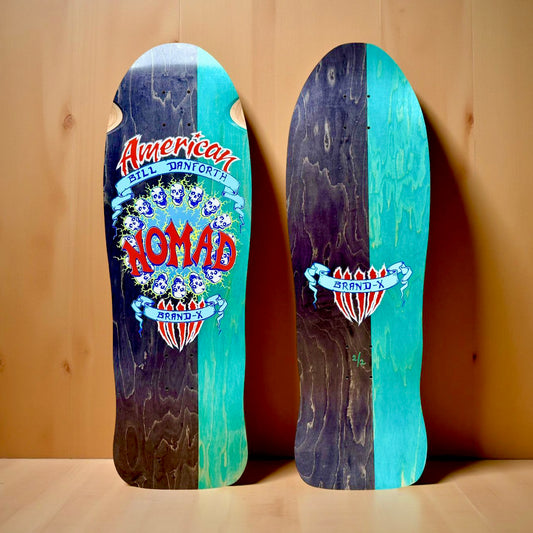 WAFFLE EVENT TICKET: Bill Danforth CIRCLE OF SKULLS Deck 10”x30” (1/22/26)