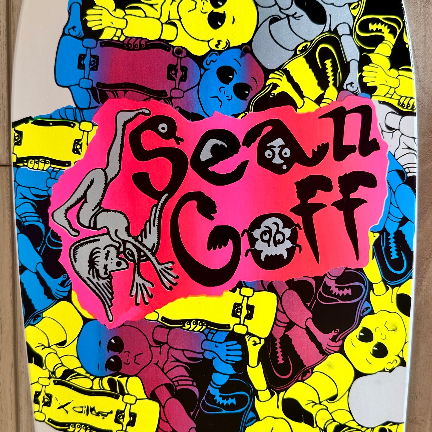WAFFLE EVENT TICKET: TWO Sean Goff Decks HAND-PAINTED (1/26/26)