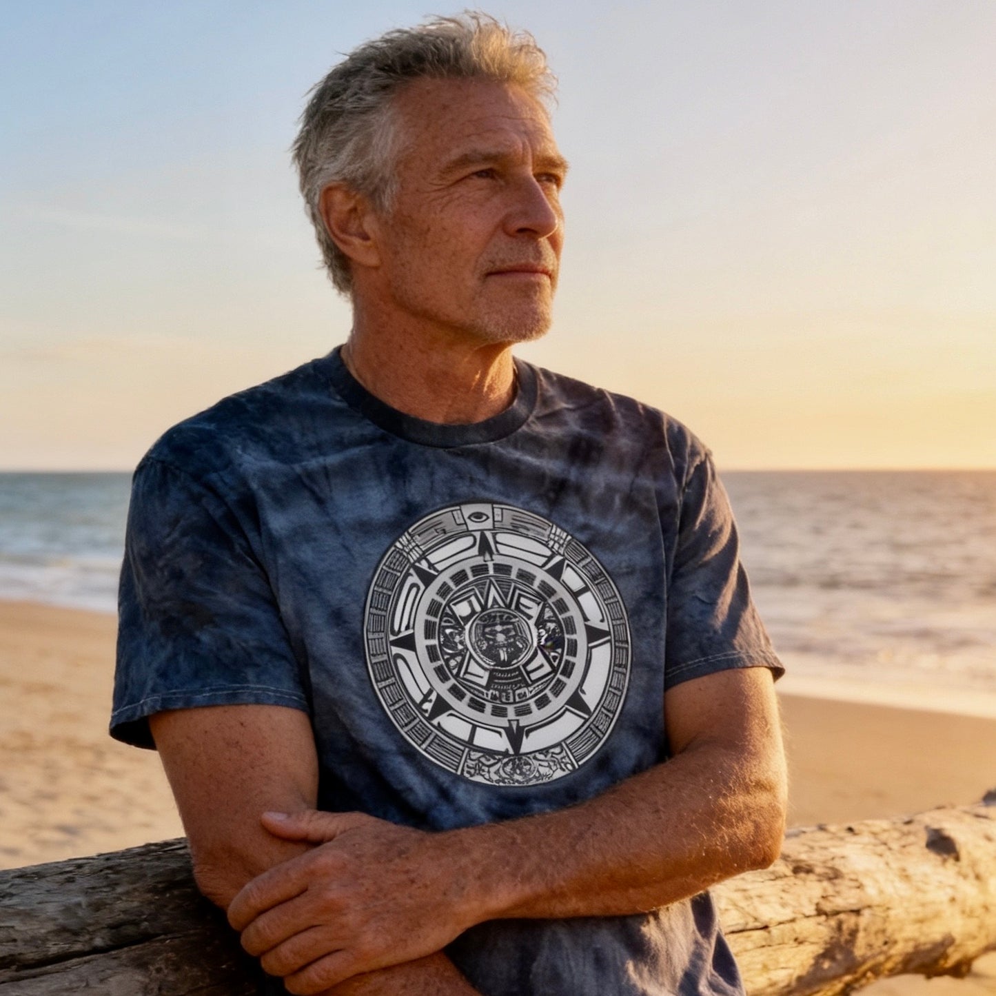 WAFFLE EVENT TICKET: Jeff Phillips AZTEC limited edition, HAND-PAINTED Deck & Shirt (AUG 18)