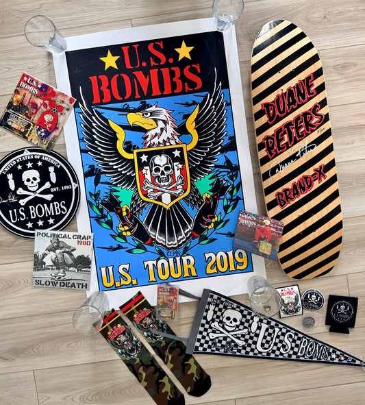 WAFFLE EVENT TICKET: Duane Peters / US Bombs ULTIMATE FAN PACK