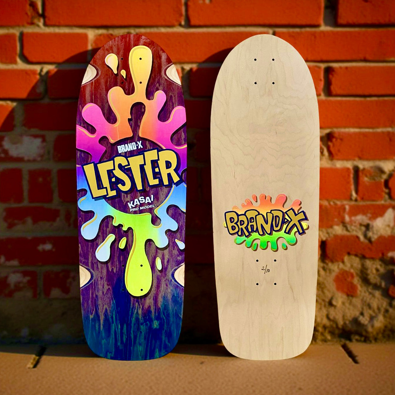 WAFFLE EVENT TICKET: Lester Kasai Double Fade Deck (1 of 10)