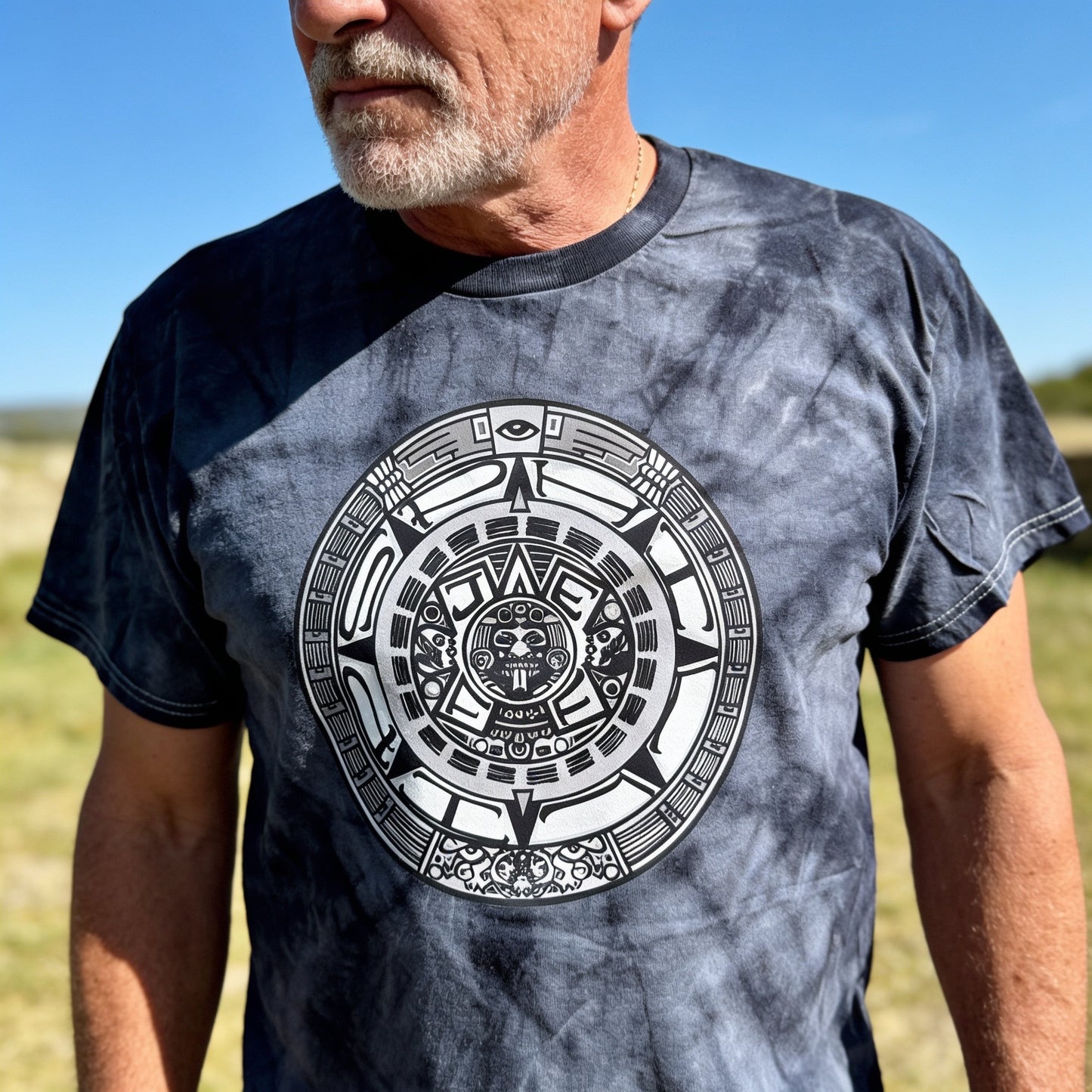 WAFFLE EVENT TICKET: Jeff Phillips AZTEC limited edition, HAND-PAINTED Deck & Shirt (AUG 18)