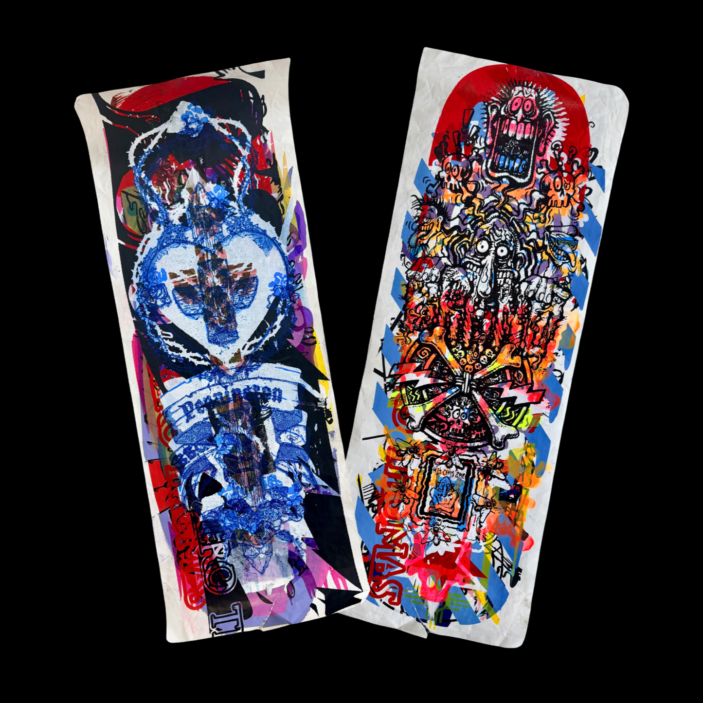 WAFFLE EVENT TICKET: Brand-X X-Dream HAND-PAINTED Deck & Print (SEPT 16)