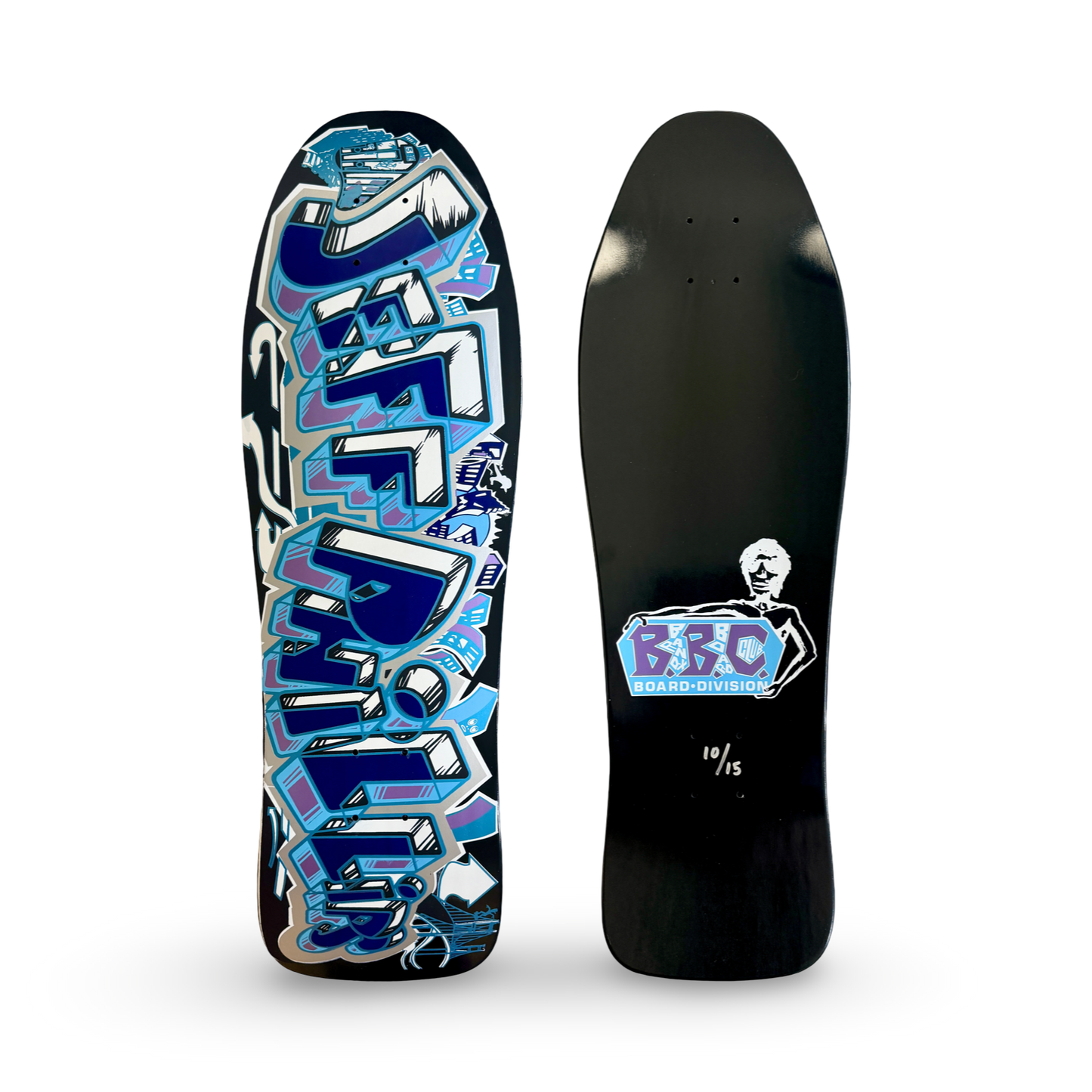 WAFFLE EVENT TICKET: Jeff Phillips GRAFFITI limited edition, HAND-PAINTED Deck & Test Print (Sept 30)
