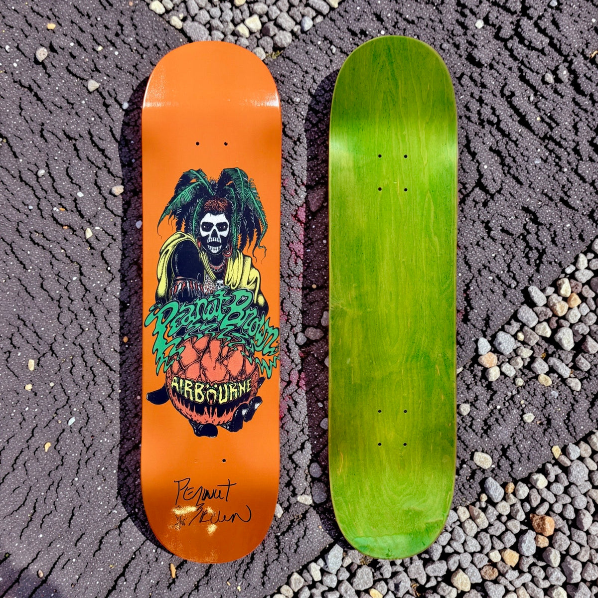 WAFFLE EVENT TICKET: Ned “PEANUT” Brown AUTOGRAPHED Deck