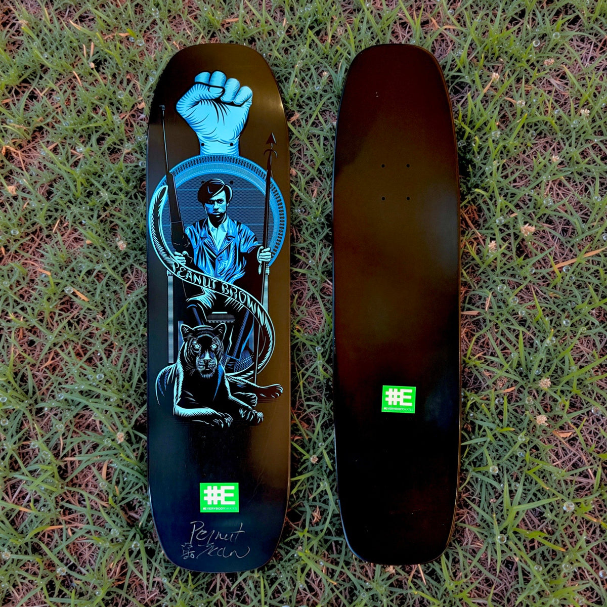WAFFLE EVENT TICKET: Ned “PEANUT” Brown AUTOGRAPHED Deck