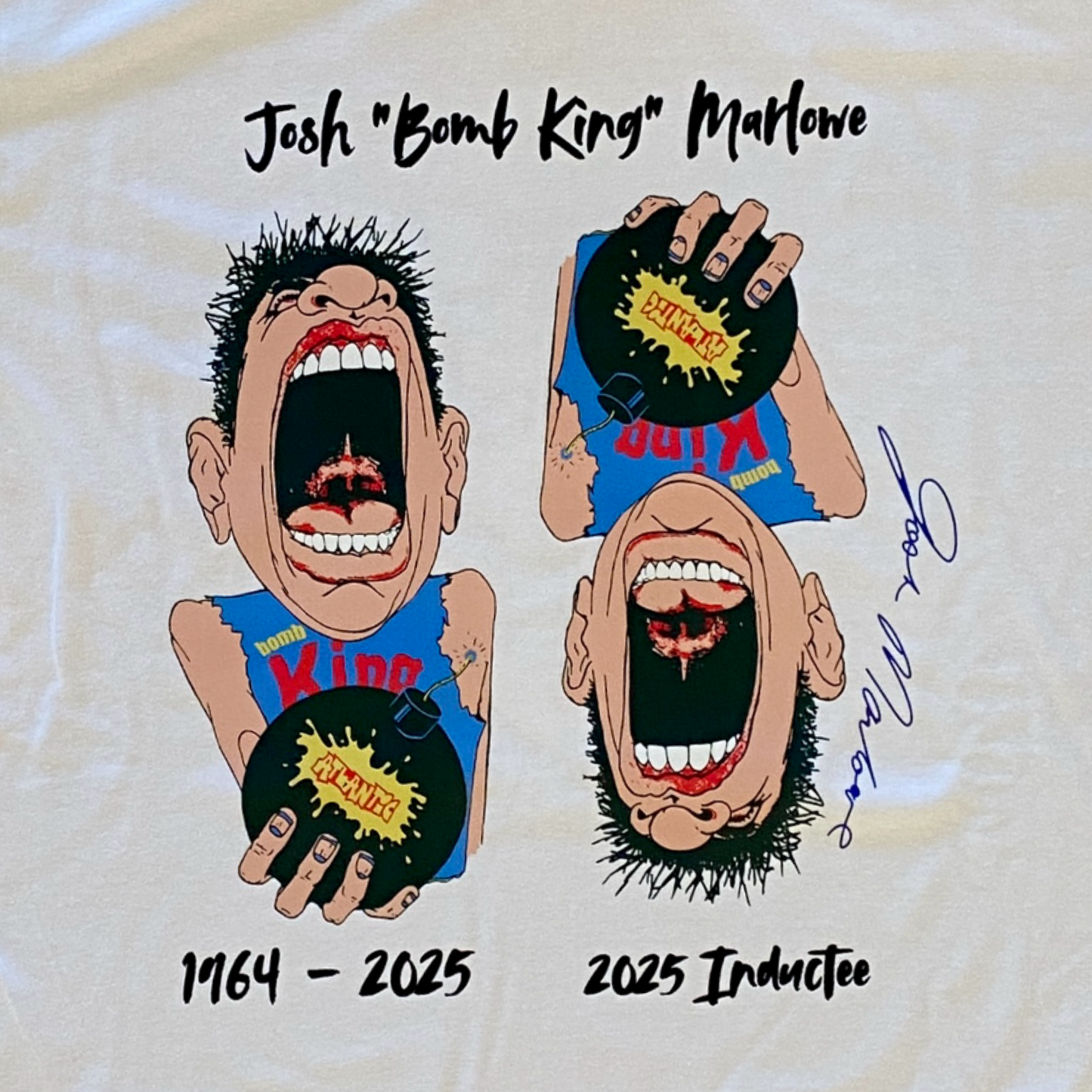 Josh Marlowe 2025 Inductee Shirt or Hoodie