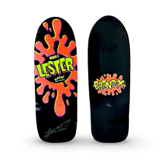 WAFFLE EVENT TICKET: Brand-X Lester Kasai, Limited Edition, HAND-PAINTED & AUTOGRAPHED Deck (2/26/26)