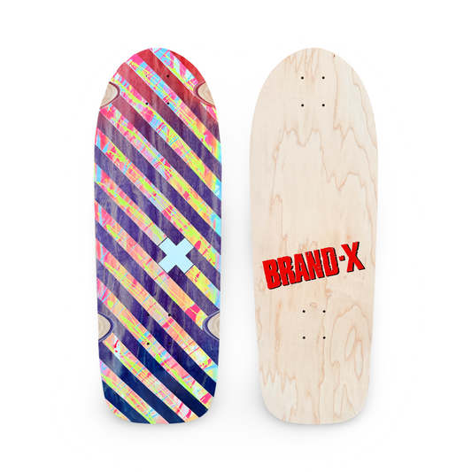WAFFLE EVENT TICKET: Brand-X Vertical Hold, ONE OF A KIND, HAND-PAINTED Deck (3/25/26)