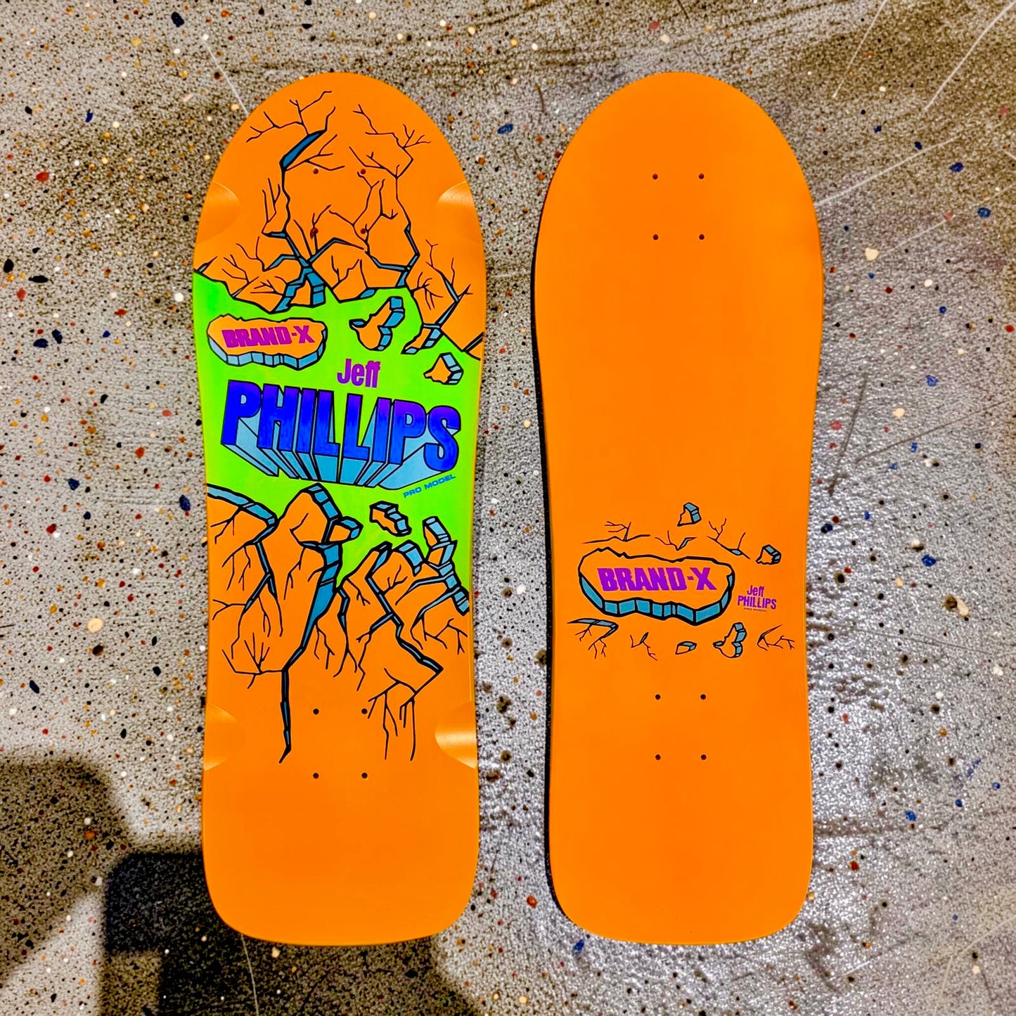WAFFLE EVENT TICKET: Jeff Phillips BREAKOUT limited edition, HAND-PAINTED Deck (AUG 11th)