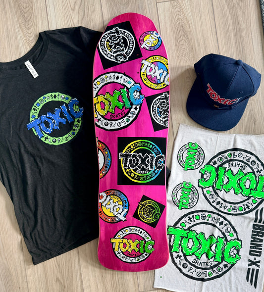 WAFFLE EVENT TICKET: Toxic Super Pack - Deck, Shirt, Hat & Bonus Print
