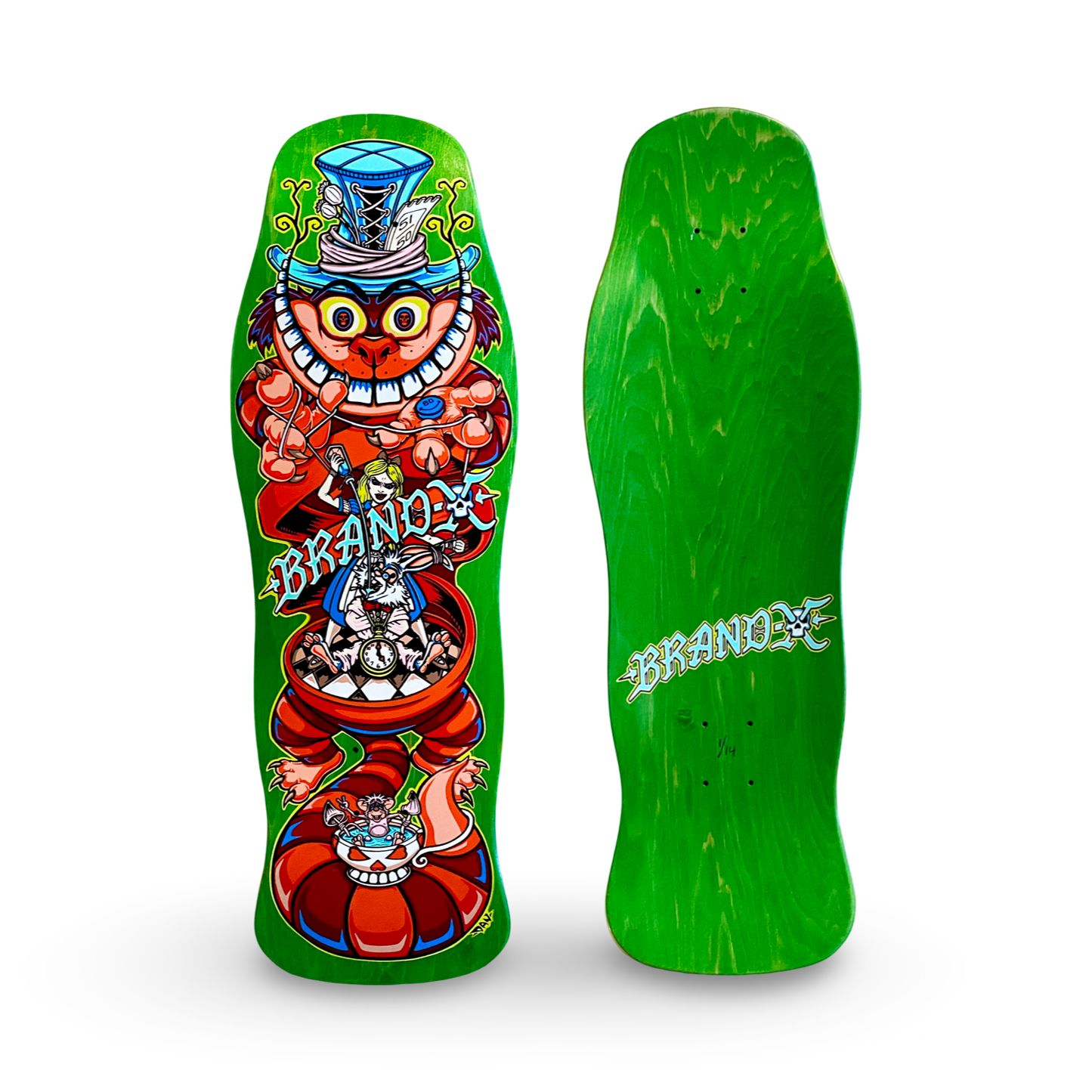 WAFFLE EVENT TICKET: Dan Falconer MASTER MANIPULATOR Limited Edition Deck HAND-PAINTED (1/6/26)