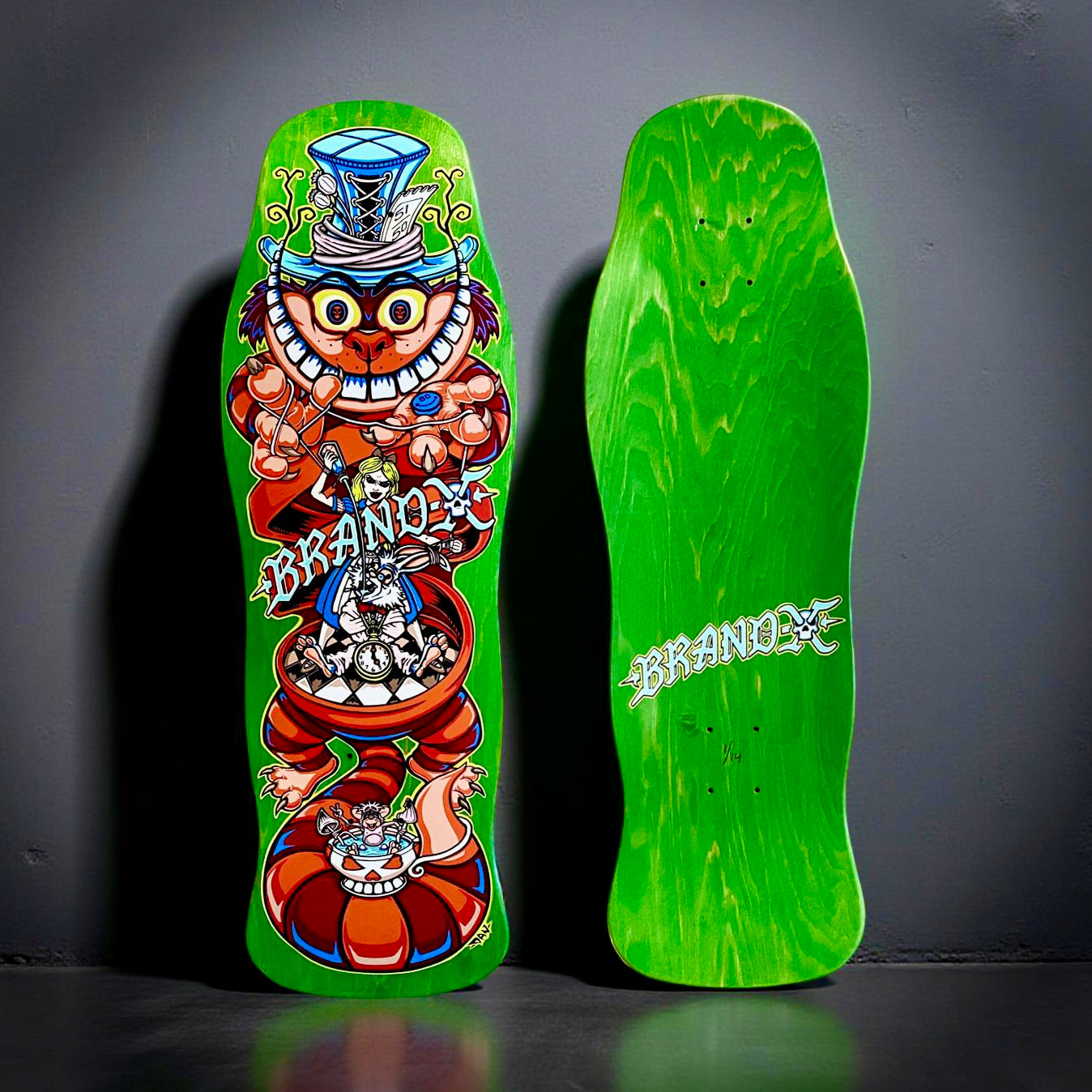 WAFFLE EVENT TICKET: Dan Falconer MASTER MANIPULATOR Limited Edition Deck HAND-PAINTED (1/6/26)